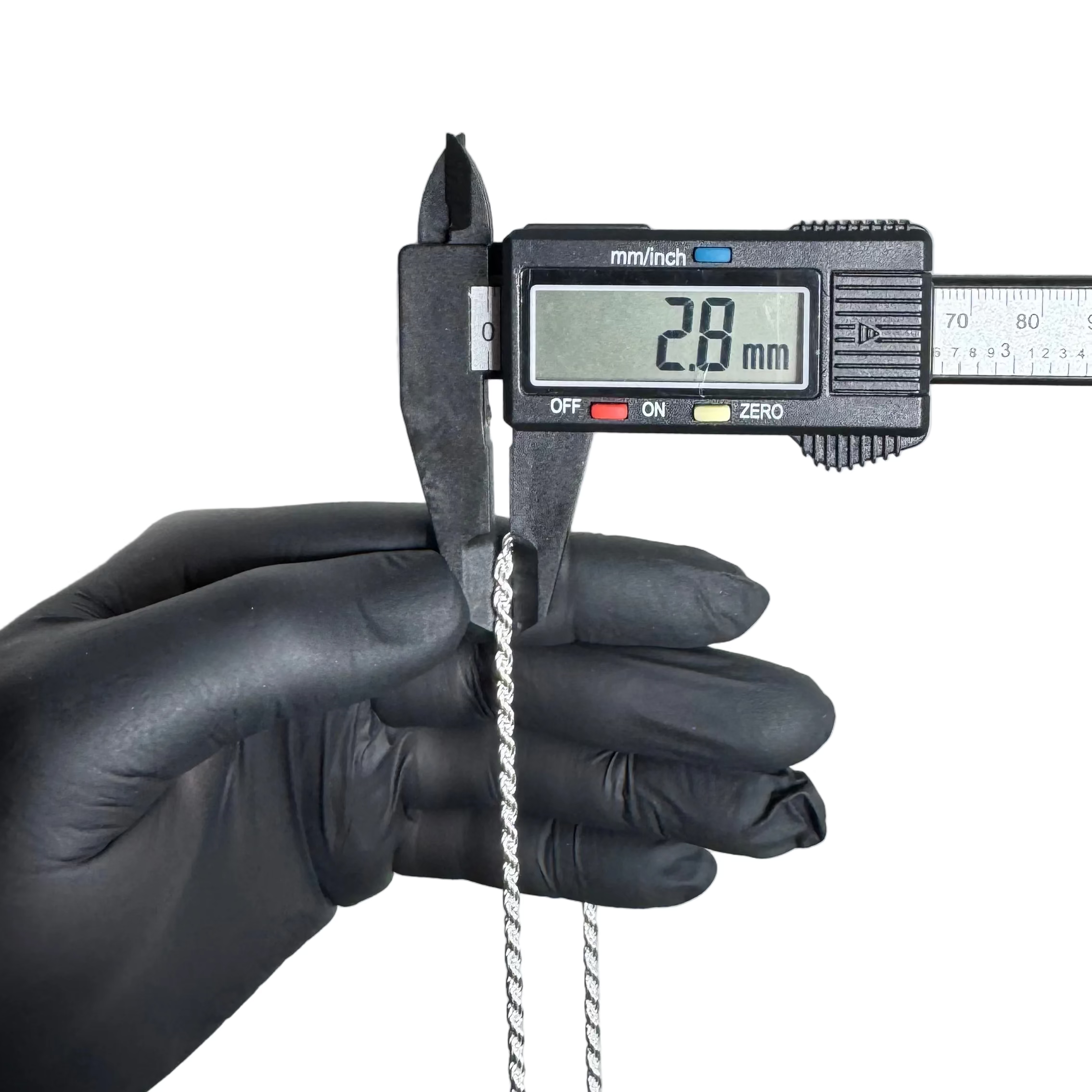 Cadena Tourbillon Plata 925 – 55cm y 60 cm Fabricación Italiana