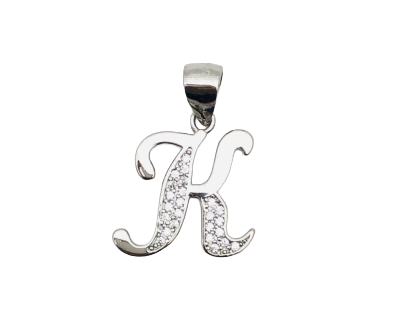 Colgante Inicial – Plata Fina 925