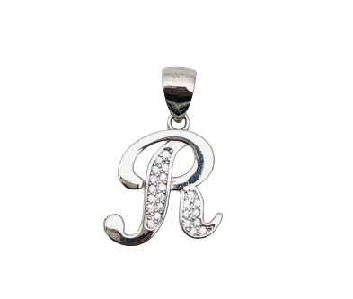 Colgante Inicial – Plata Fina 925