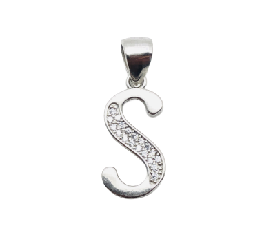 Colgante Inicial – Plata Fina 925