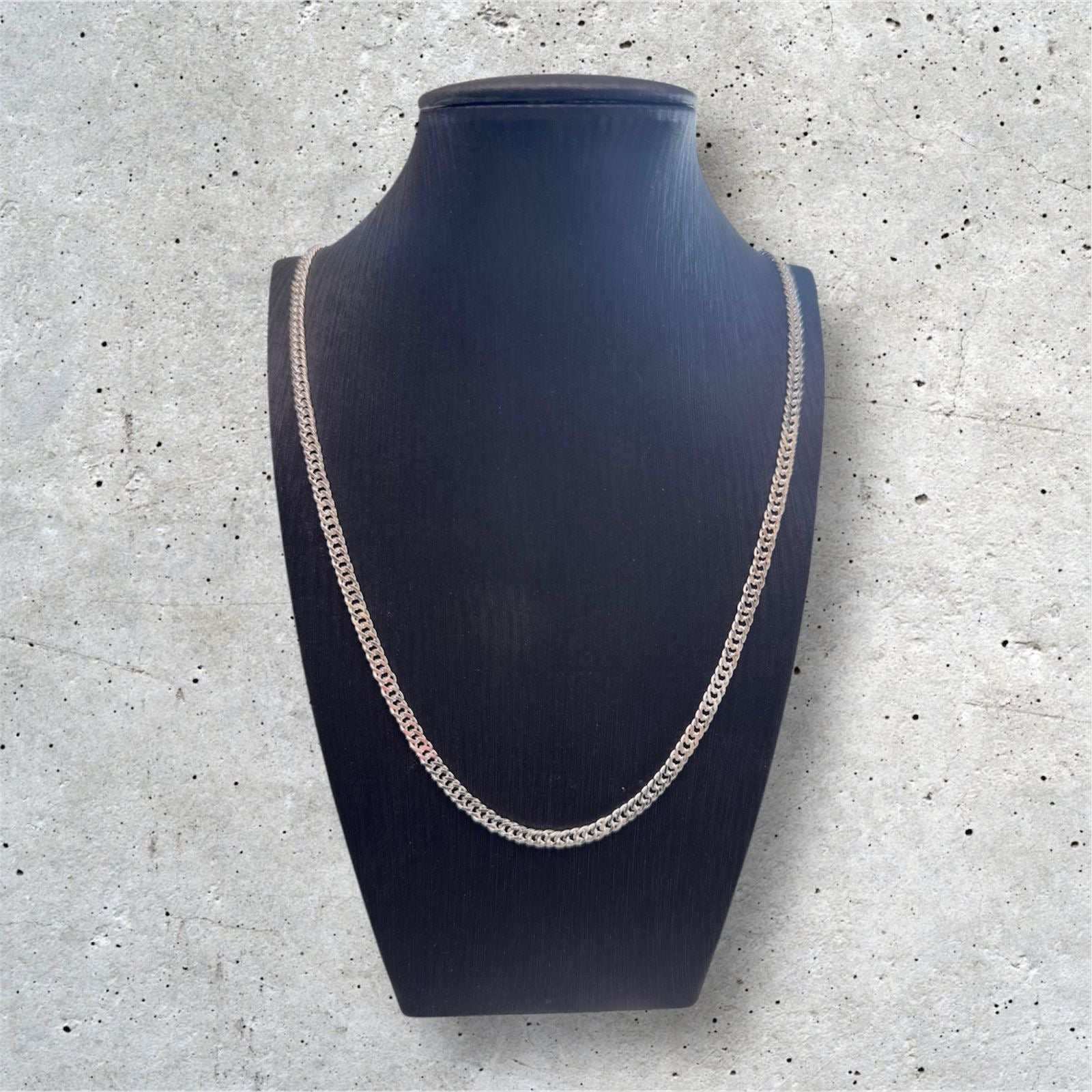 CADENA DOBLE GRUMET PLATA 925 - FABRICACION ITALIANA