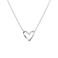Collar Corazón Minimal – Plata Fina 925
