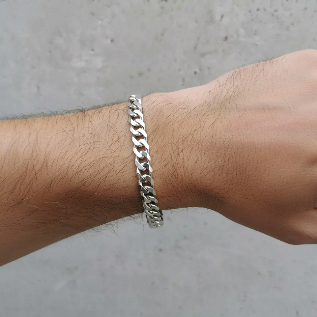 Pulsera Grumet Plata 925 – Fabricación Italiana