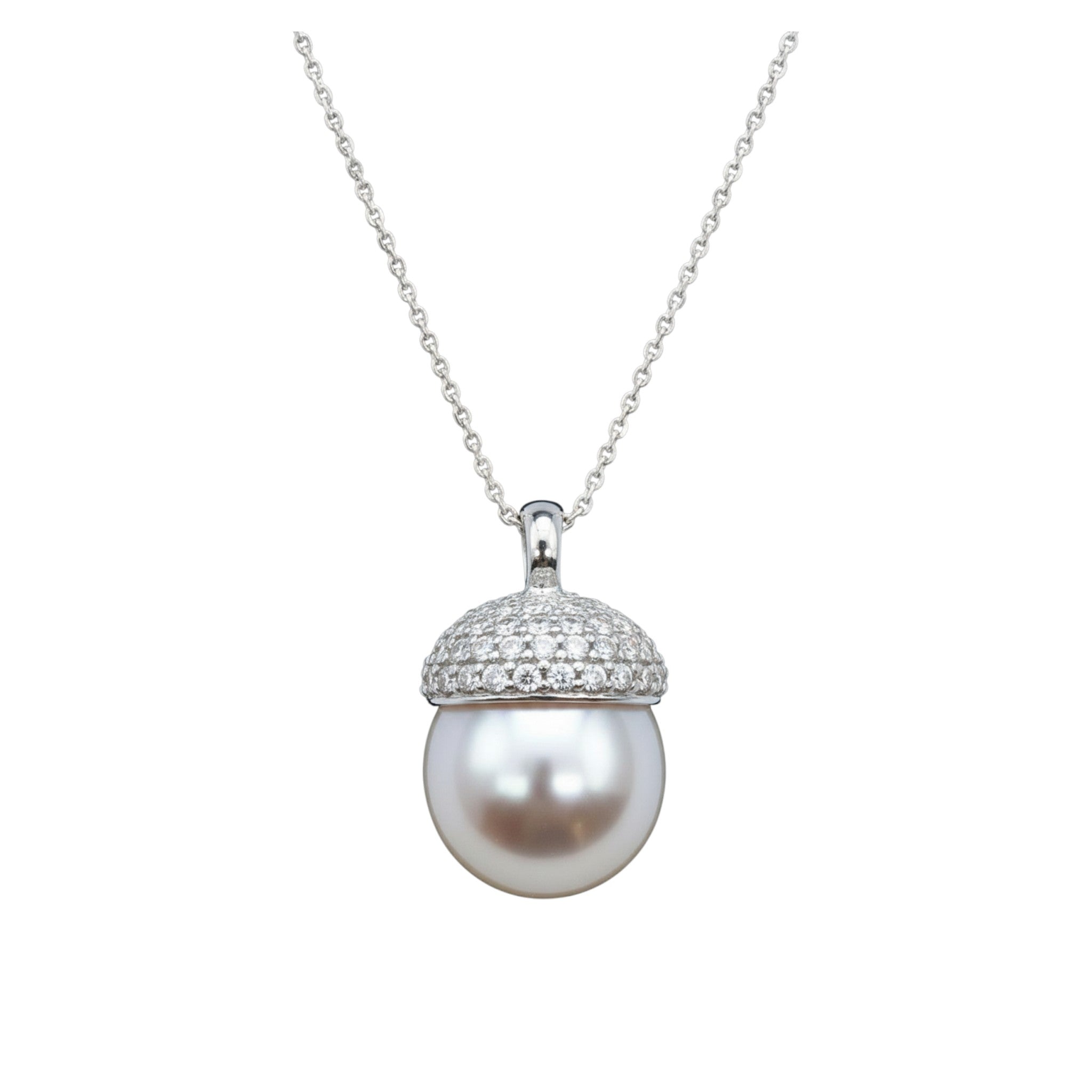 Collar Pearl Dome – Plata Fina 925
